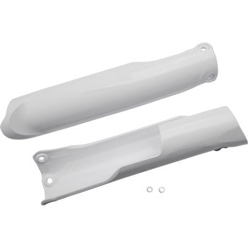 UFO Fork Cover - White YZ 250 F 2024 / YZ450F 2023-2024 YA04895#046
