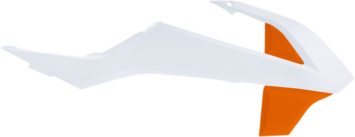 Cubierta del radiador ACERBIS - Naranja/Blanco 2449706813