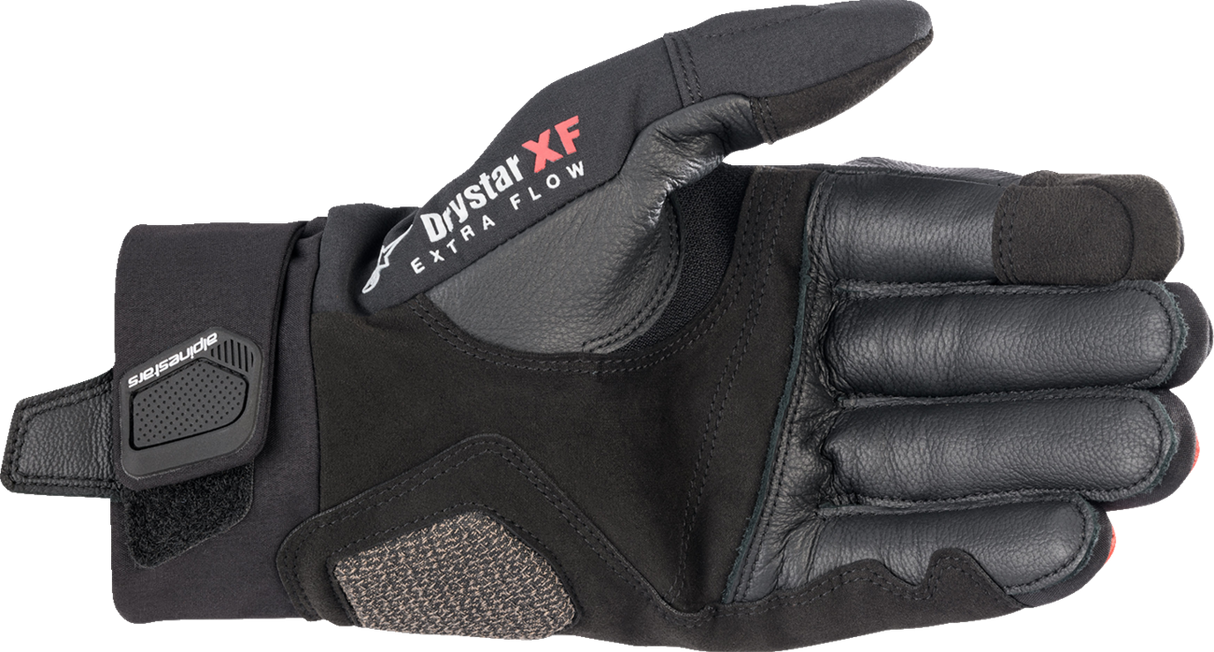 Guantes ALPINESTARS Hyde XT DrystarXF - Negro/Rojo brillante - 3XL 3522523-1303-3X