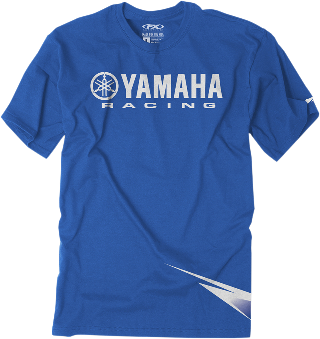 FACTORY EFFEX Youth Yamaha Racing Strobe T-Shirt - Blue - Small 21-83220
