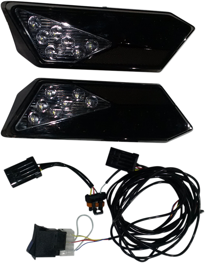 Kit de luces traseras BRITE-LITES con luz de respaldo BL-RZRLEDTLS