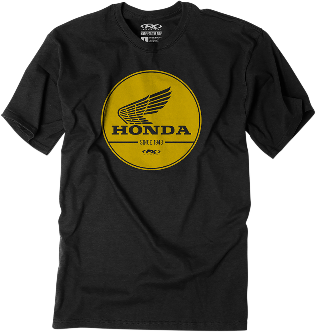 Camiseta FACTORY EFFEX Honda Gold Label - Negro - 2XL 23-87308