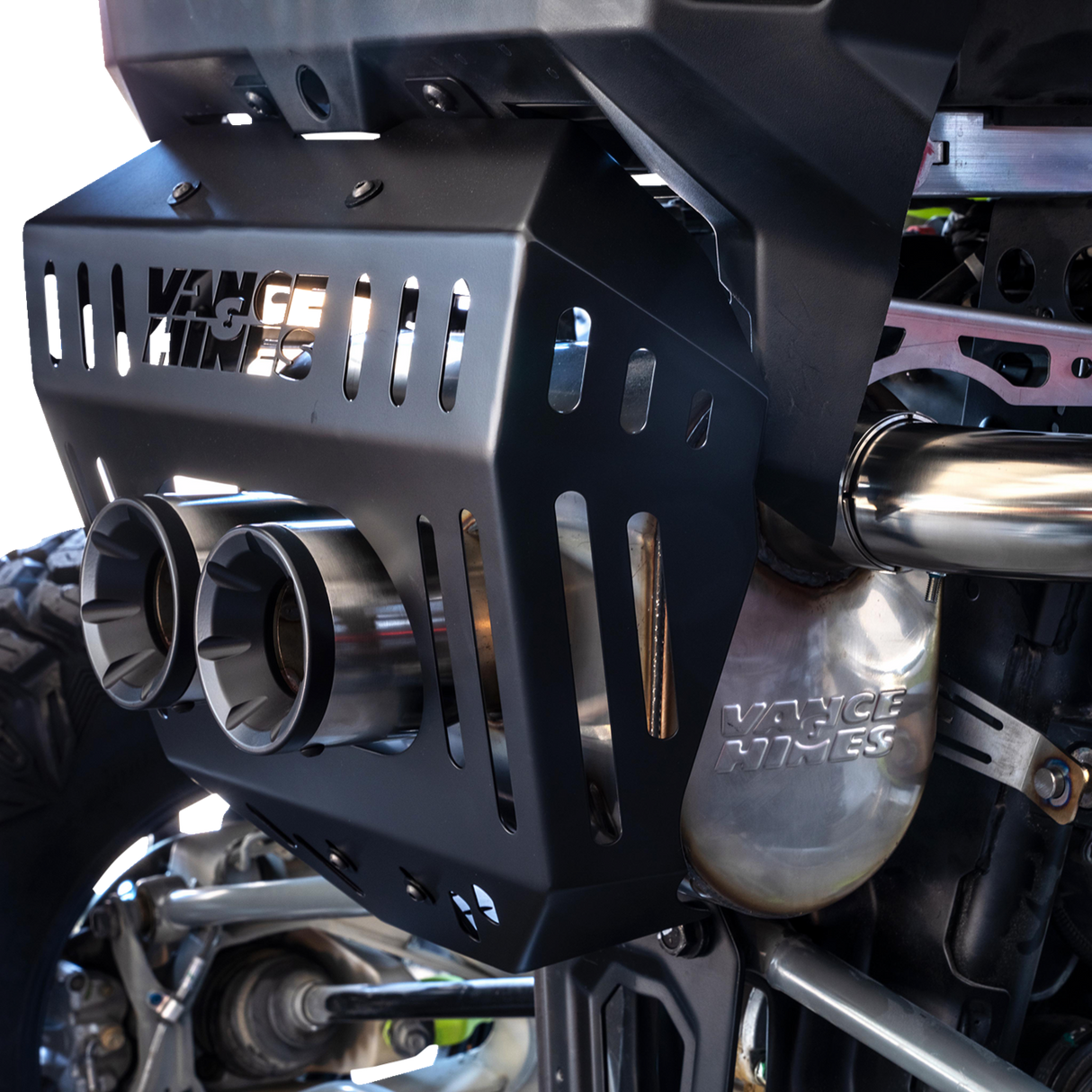 V&H UTV Mojave Eliminator Series Exhaust System Polaris RZR Turbo R/Pro XP 2020-2022 11015