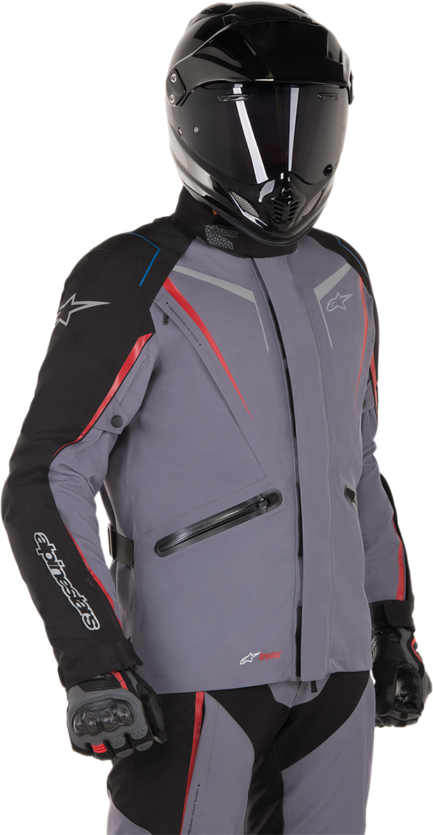 Chaqueta ALPINESTARS Yokohama Drystar - Gris/Negro/Rojo - 2XL 3206017-1018-2X