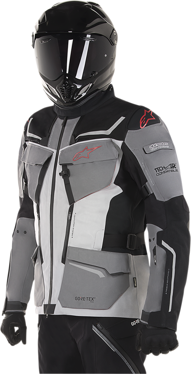 Chaqueta ALPINESTARS Revenant - Negro/Gris/Rojo - Grande 3603518-1193-L