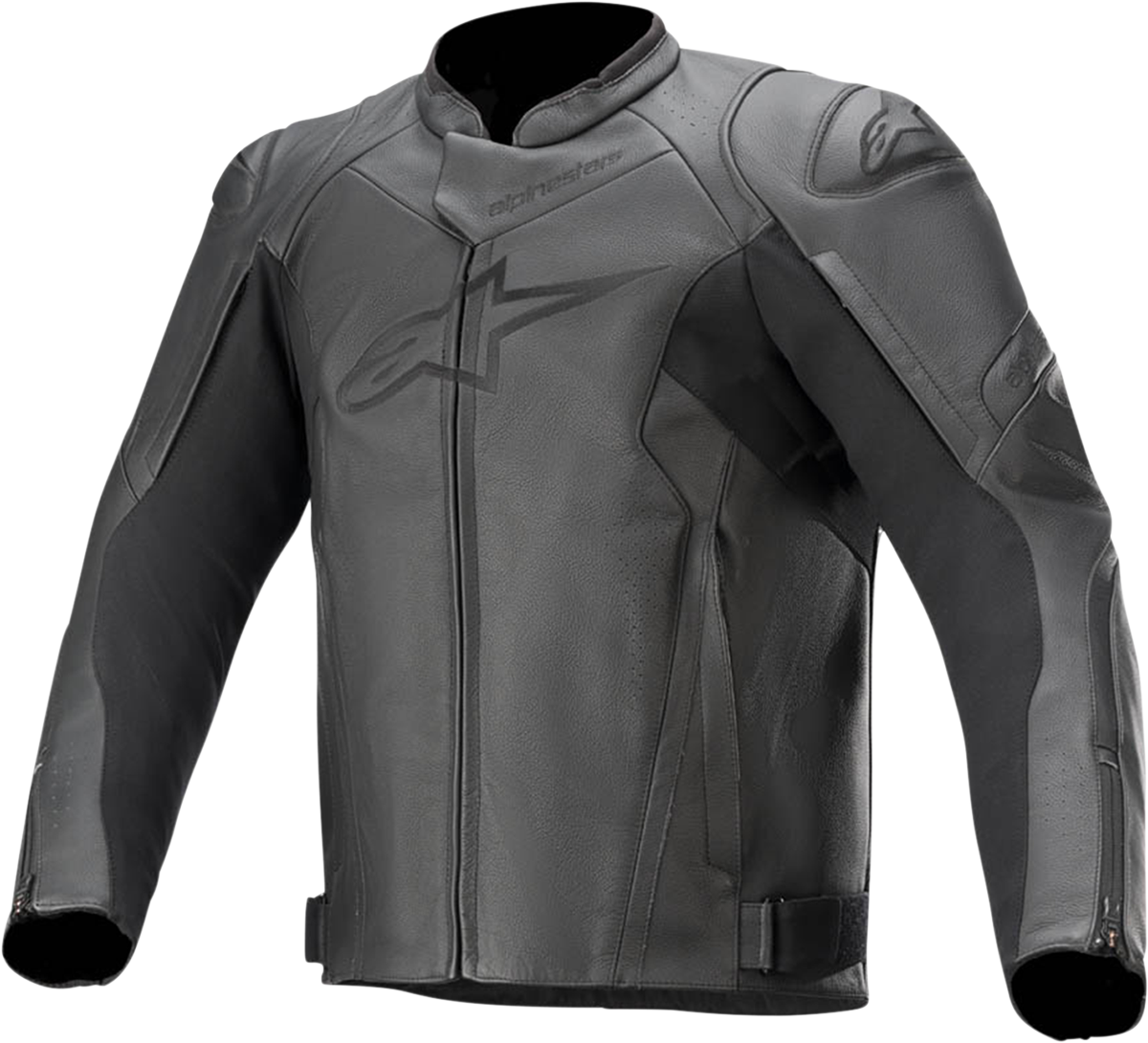 Chaqueta de cuero ALPINESTARS Faster v2 - Negro - US 38 / EU 48 3103521-1100-48