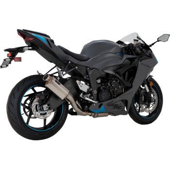 VANCE & HINES VS-6 Slip-On Muffler - Stainless Steel - Kawasaki Ninja ZX-6R 33603