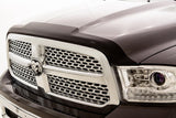 AVS 09-18 Dodge RAM 1500 Quad Cab Ventvisor & Aeroskin Deflector Combo Kit - Matte Black 56003004