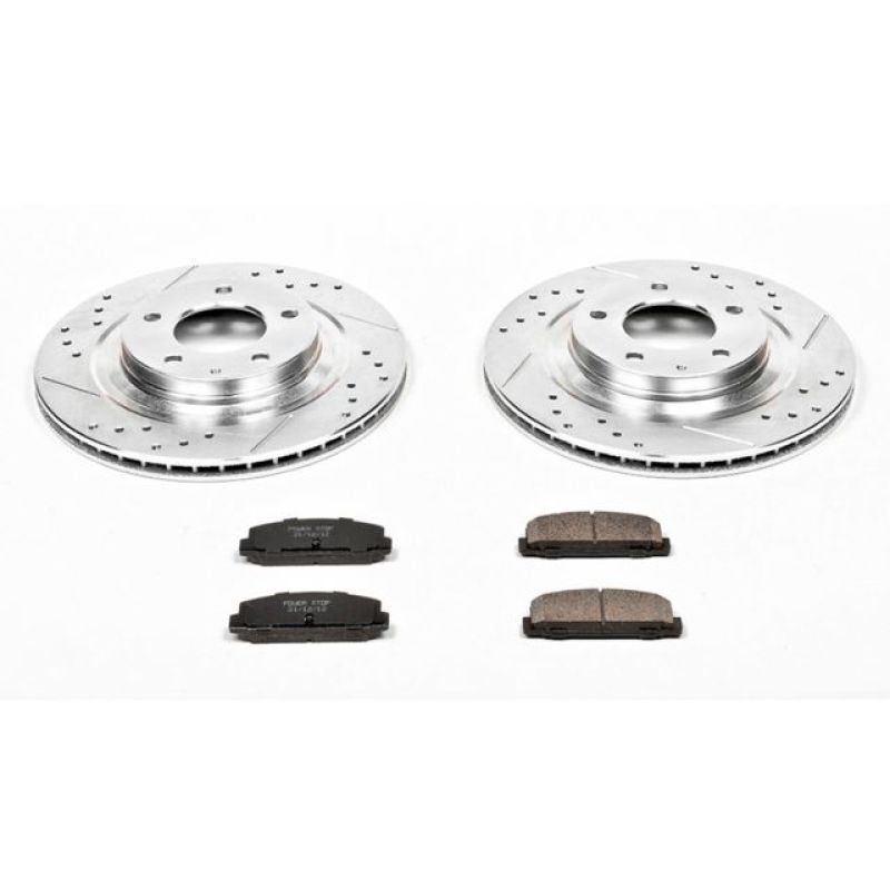Power Stop 93-95 Mazda RX-7 Rear Z23 Evolution Sport Brake Kit K4835