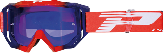 PRO GRIP Venom Goggles - Red/Blue PZ3200ROBLFL