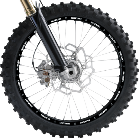 D'COR VISUALS Rim Decal - Suzuki Logo - 21" Front 40-80-206