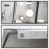 XTune 17-19 Ford F250/ F350 Rear Left Bumper Cap End w/ Sensor Hole - Chrome RB-FF25017-BEWS-L 9048999