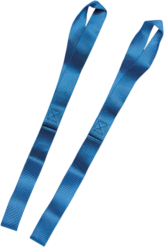 Parts Unlimited Tie-Down Extensions - 1" X 1.5' - Blue 13-0003