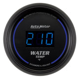 Autometer Cobalt Digital 52.4mm Black 0-300 deg F Water Temperature Gauge 6937
