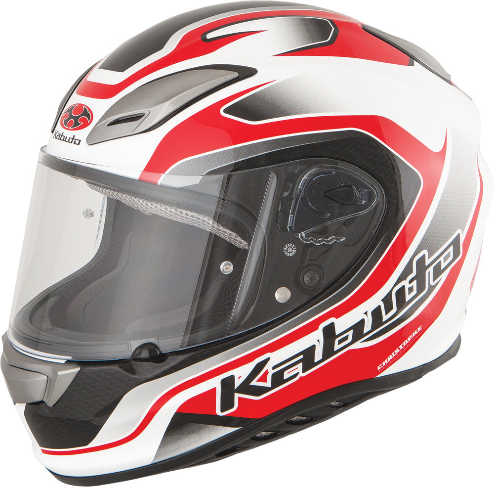 KABUTOAeroblade Iii Torrent Helmet White/Red S7889113