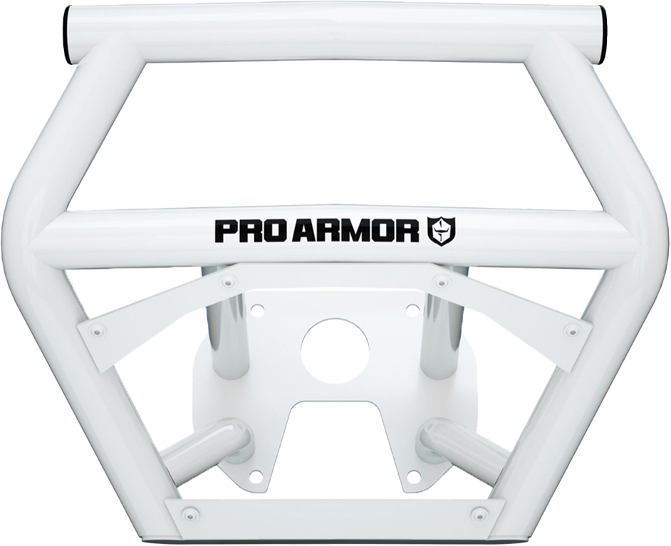 PRO ARMOR Front Sport Bumper White Pol P199P360WH