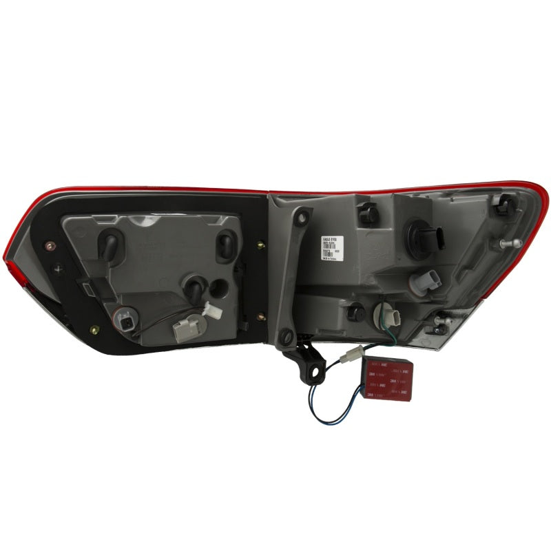ANZO 2014-2016 Jeep Grand Cherokee LED Taillights Red/Smoke 311269