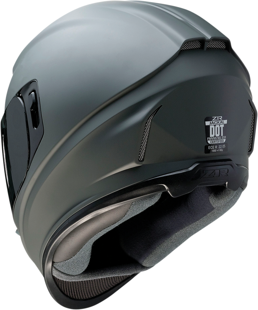 Z1R Jackal Helmet - Primer Gray - Smoke - Medium 0101-14001