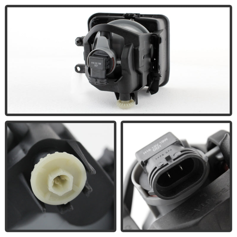 Spyder Toyota Tundra 2014+ OEM Fog Lights W/Switch- Smoked FL-CL-TTU14-SM 5077707