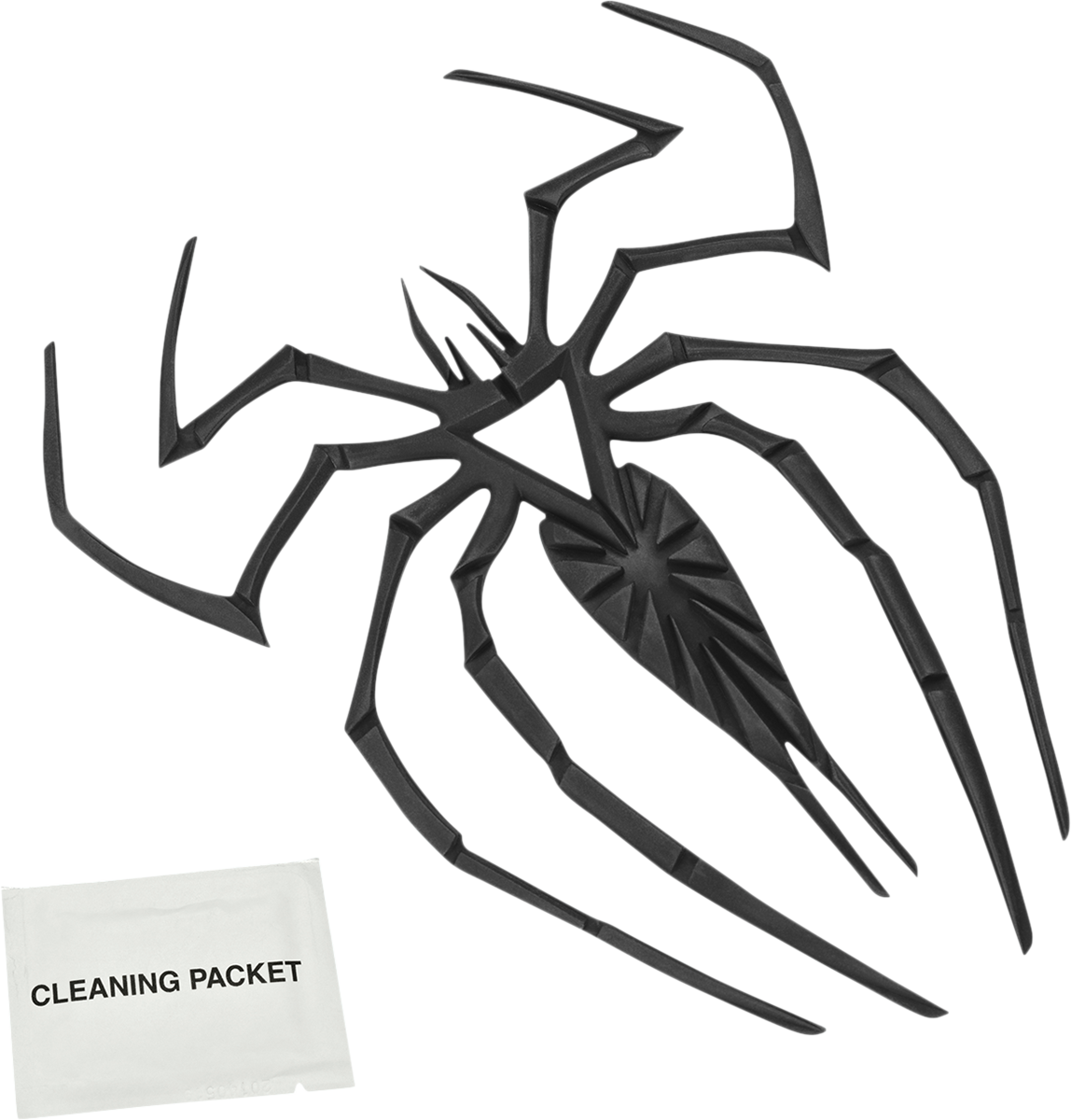 SHOW CHROME Tank Pad - Spider - Black 4-243B