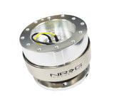 NRG Quick Release Gen 2.0 - Silver Shiny Body / Brushed Silver Ring SRK-200SSL