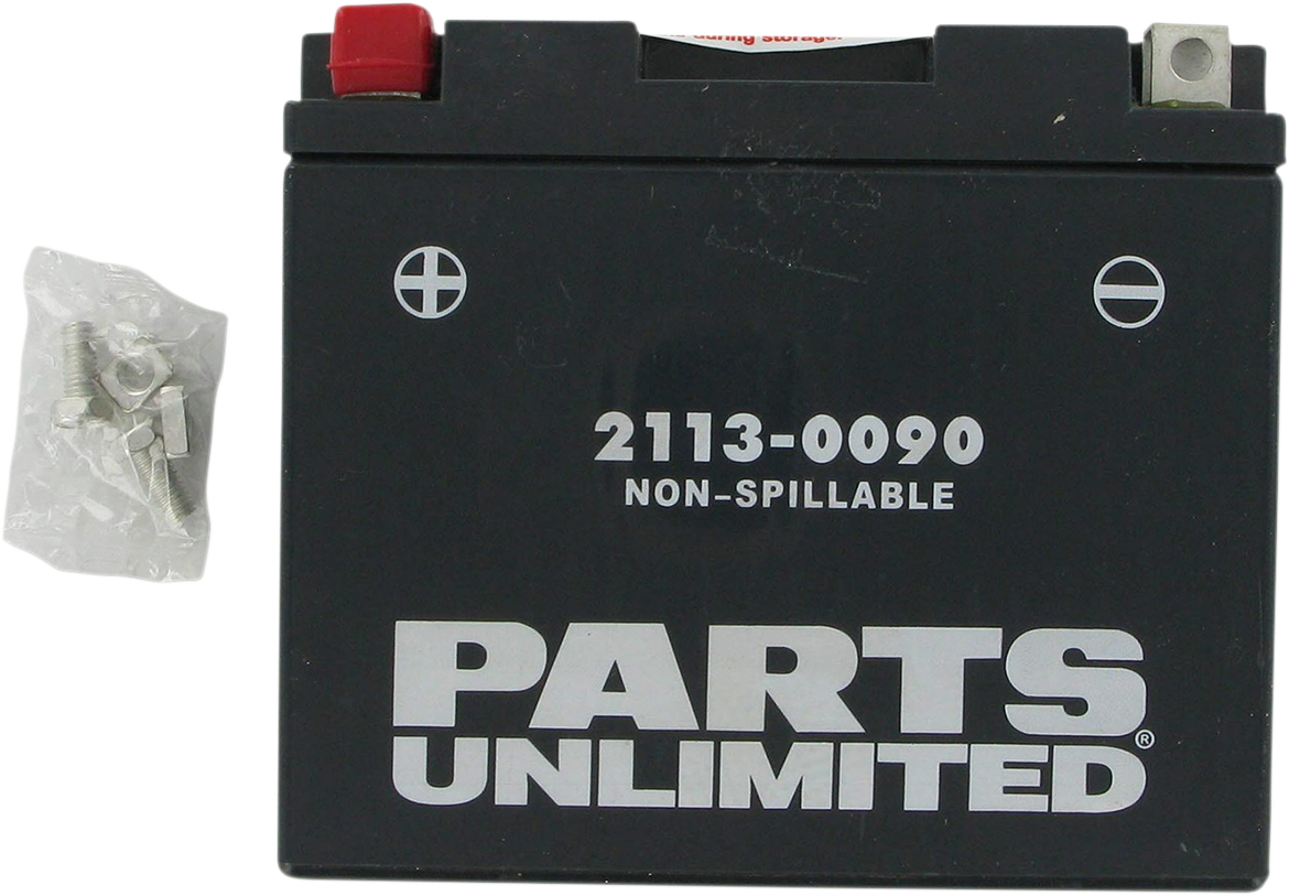 Parts Unlimited Agm Battery - Yt12b4/Yt12b-Bs Ct12b4