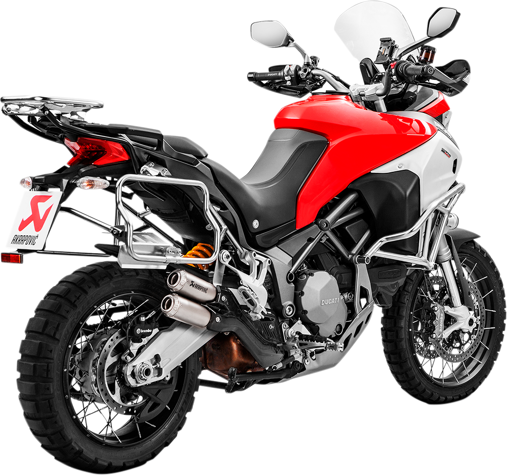 Silenciadores AKRAPOVIC Titanio Multistrada 950 / 1200 2017-2020 S-D9SO10-HIFFT 1811-3425 