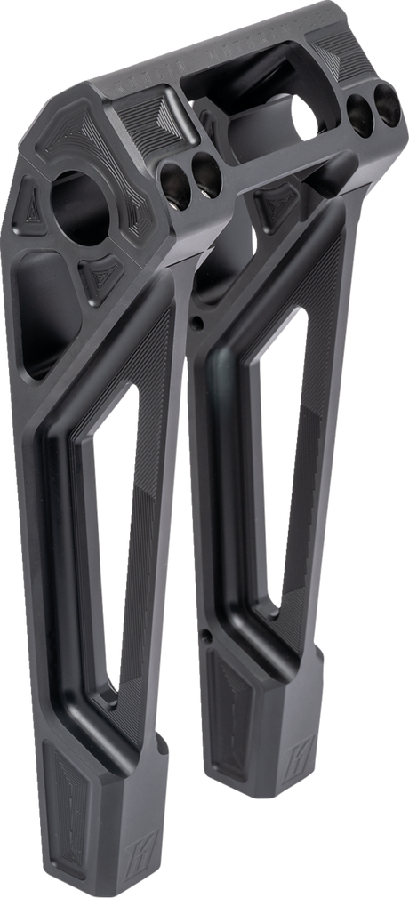 KODLIN MOTORCYCLE Risers - Fastback - 10" - Black K55121