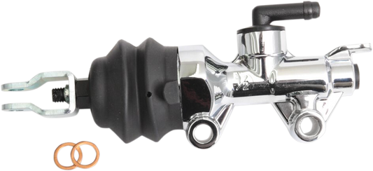 DRAG SPECIALTIES Master Cylinder - Rear - Chrome B17-0650