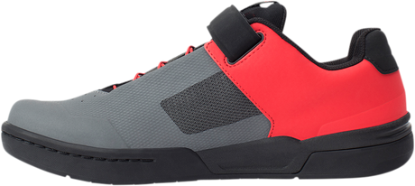 CRANKBROTHERS Stamp Speedlace Shoes - Gray/Red - US 10.5 STS07030A-10.5
