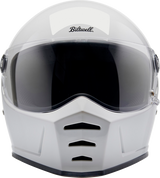 BILTWELL Lane Splitter Helmet - Gloss White - Small 1004-104-502