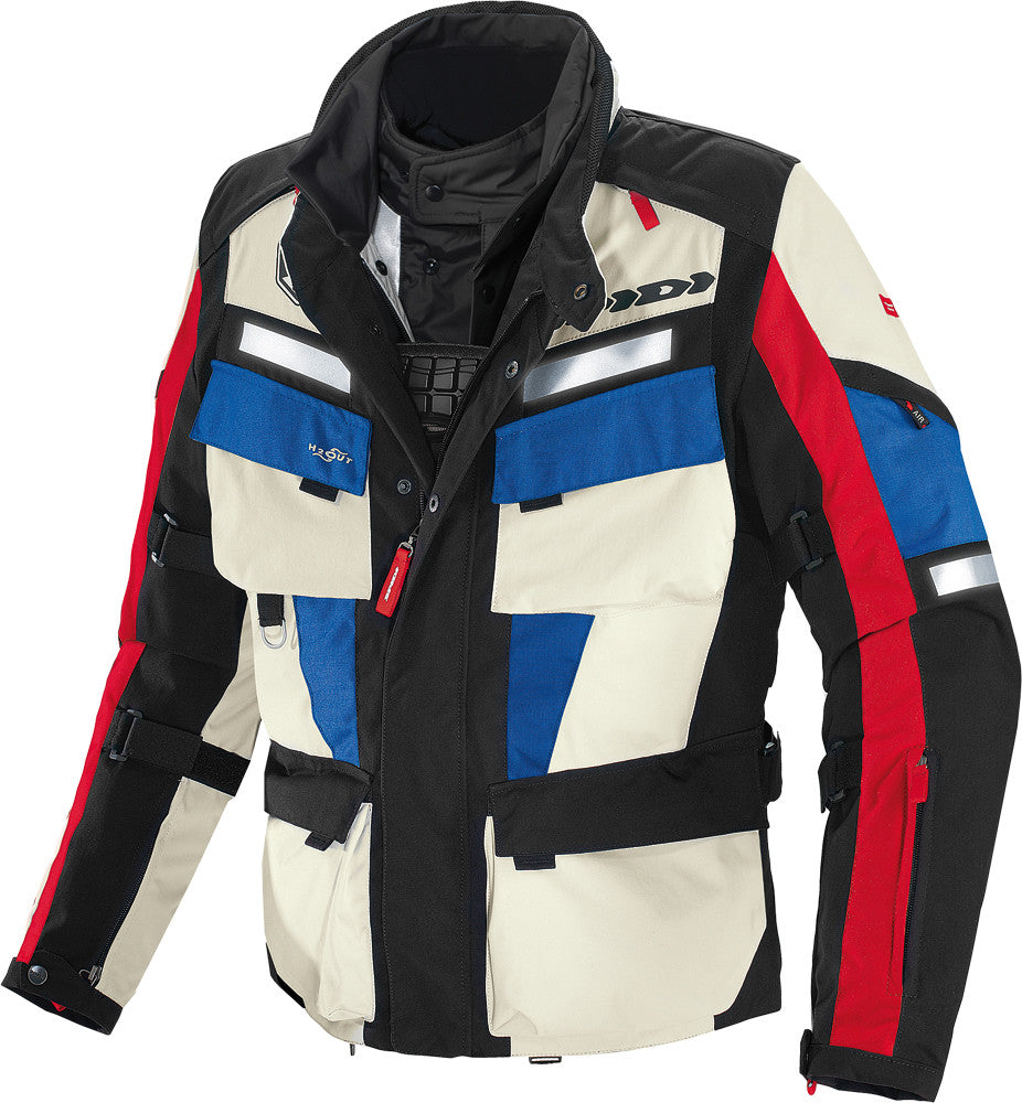 SPIDI Marathon H2out Jacket Black/Red/Blue 3x D115-529-3X