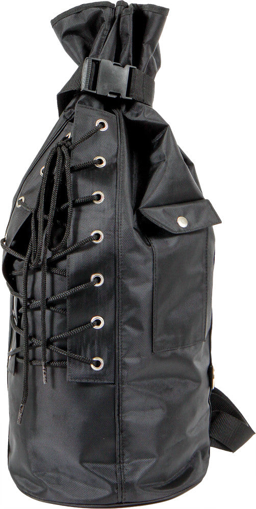 WEST-EAGLE Sissy Bar Duffle Bag Black 6426-BK