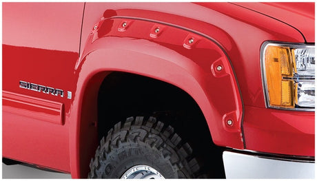 Bushwacker 07-13 GMC Sierra 1500 Fleetside Boss Pocket Style Flares 4pc 69.3in Bed - Black 40940-02