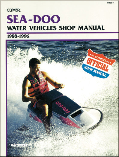 CLYMER Repair Manual W/C Seadoo CW810
