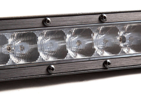 Diode Dynamics 30 In LED Light Bar Single Row Straight Clear Combo Each Stage Series DD5032