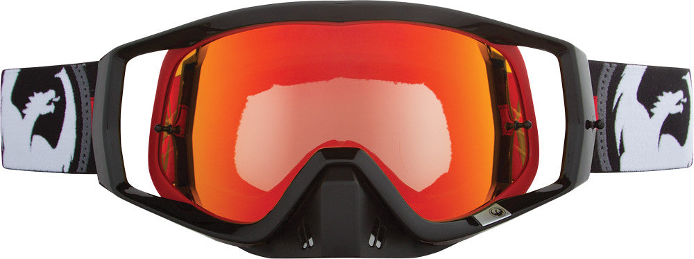 DRAGON Vendetta Goggles Red Ion W/10 Pk Tearoff 722-1877