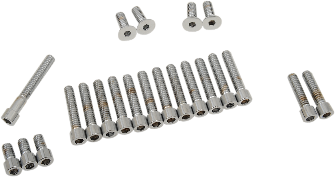 DRAG SPECIALTIES Smooth Socket Camshaft/Primary Bolts - '70-'84 MK136S