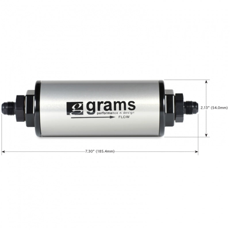 Grams Performance 100 Micron -6AN Fuel Filter G60-99-0106