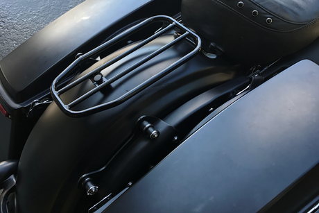 MOTHERWELL Luggage Rack - Gloss Black MWL-409-GB
