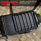 Go Rhino Universal 65in SRM 600 Basket Style Rack - Textured black 5936065T