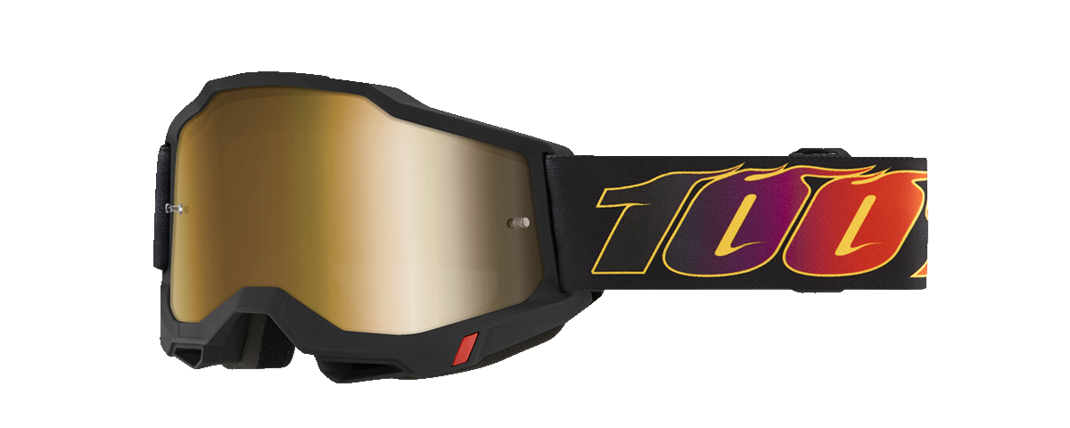 100% Accuri 2 Goggles - El Diablo - True Gold Mirror 50014-00026