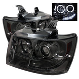 Spyder Chevy Suburban 1500 07-14 Projector Headlights LED Halo LED Smke PRO-YD-CSUB07-HL-SM 5009661