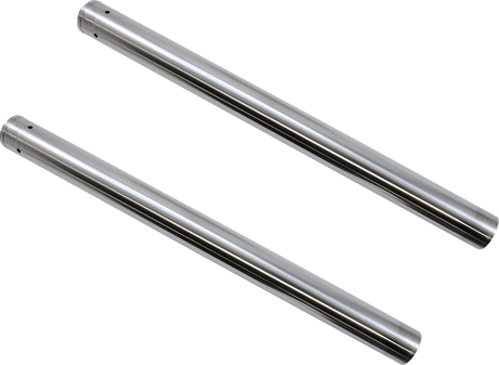 CUSTOM CYCLE ENGINEERING Show Chrome Fork Tubes - 49 mm - 23.75" 710000