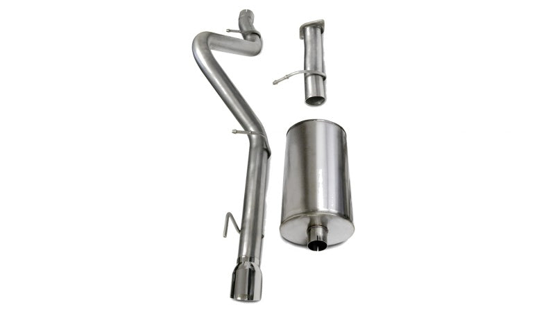 Corsa 06-08 Chevrolet Trailblazer SS 6.0L V8 Polished Sport Cat-Back Exhaust 14256