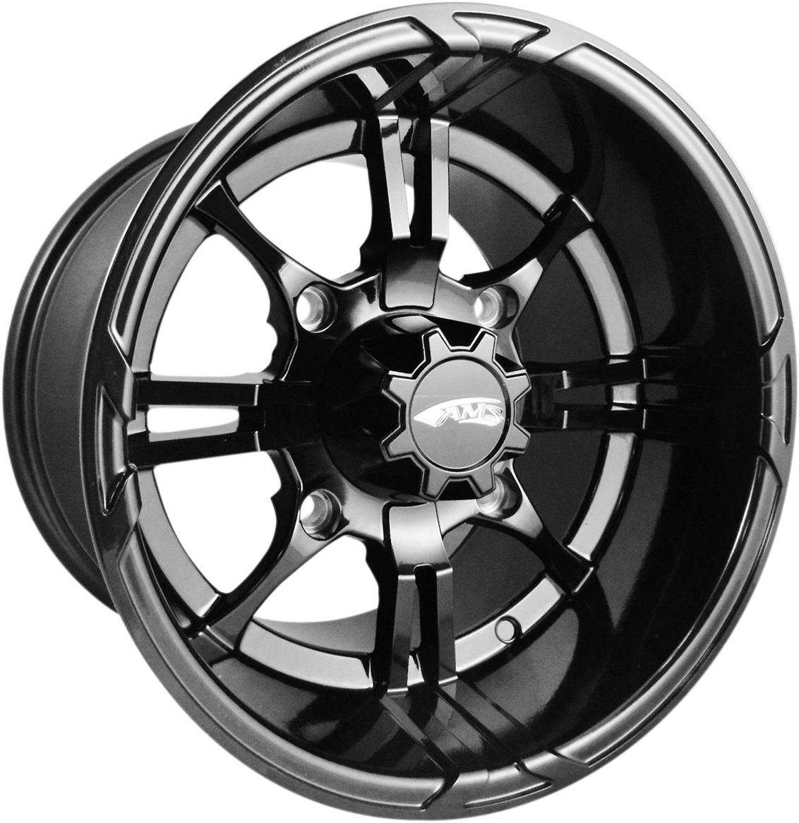 AMS Roll'n 108 Wheel - Rear - Black - 14x10 - 4/137 0230-0862