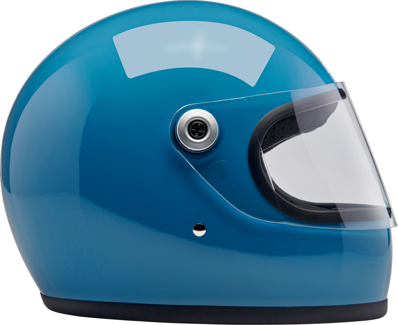 BILTWELL Gringo S Helmet - Gloss Dove Blue - Large 1003-165-504