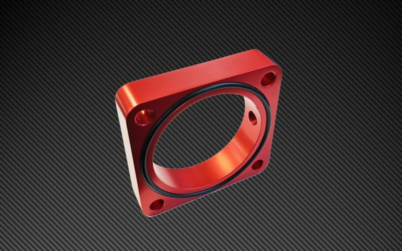 Torque Solution Throttle Body Spacer 2013+ Subaru BRZ/Scion FR-S - Red TS-TBS-023R