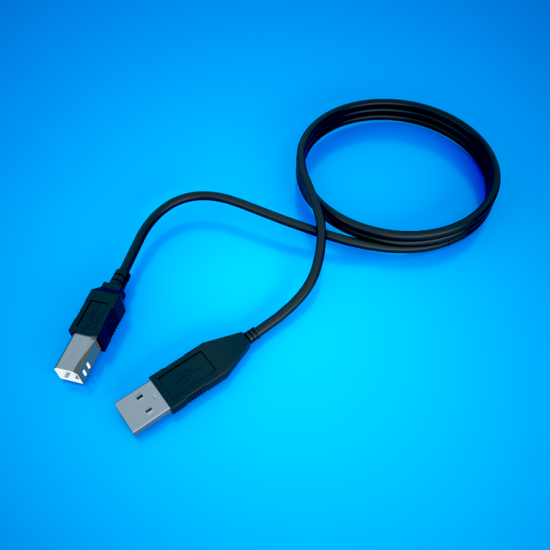 HPT USB 2.0 Cable - 6ft A to B H-001-01