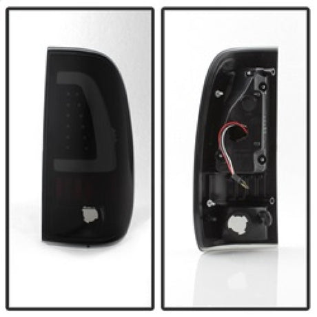 xTune 97-03 Ford F-150 Light Bar LED Tail Lights - Black Smoke (ALT-ON-FF15097-LBLED-BSM) 9038501